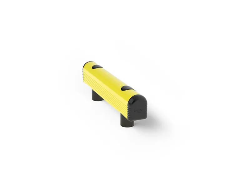 Protection anti-collision en plastique avec un seul rail, idéale pour protéger les murs.