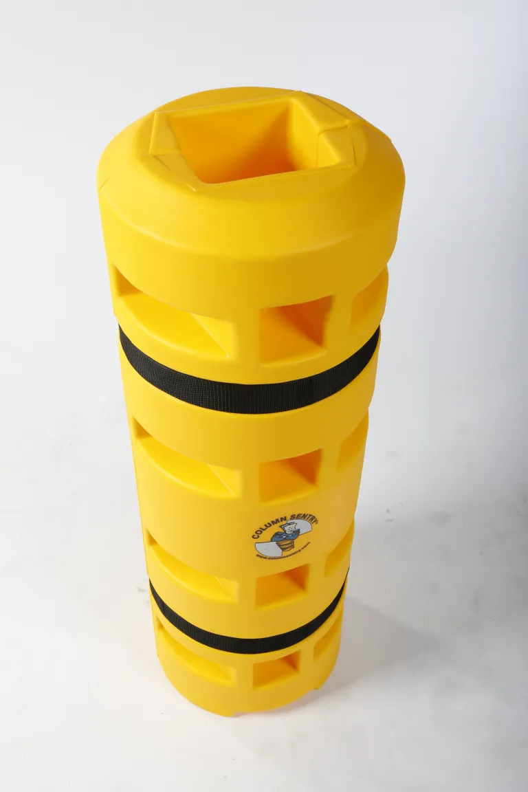 Protection de colonne en plastique pour protéger les poteaux carrés, les colonnes et les piliers.